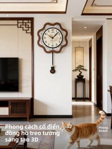 MEISD | Đồng Hồ Tường Phong Cách Retro Yên Tĩnh