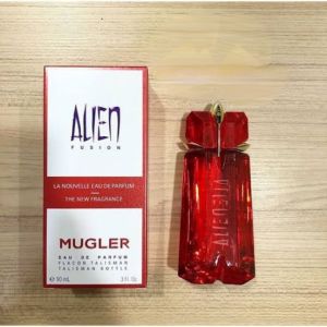 Parfume wanita Eau de parfume mu9l3r 4ilien fusion red for women 90ml EDP