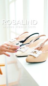 PATRIS Rosalind Mules Wanita Heels / Hak 5 Cm