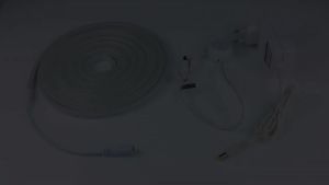 Wireless PIR Motion Sensor LED Strip Light Neon Sign 12V Neon Lights Tape For DIY Kitchen Christmas Backlight Lamp Decoration