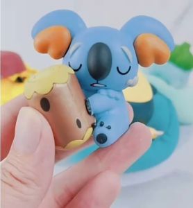 Sleeping Pokemon (6pcs) cute sleepy figures Komala Eevee Bulbasaur Larvitar Pikachu Snorlax READY STOCK IN MALAYSIA