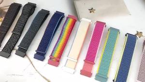 GEEKTHINK | Nylon Weave Loop Strap for Huami Amazfit T-REX 3/2 Women Men Sports Band Bracelet for Amazfit T-Rex/T-Rex Pro Wristband Correa
