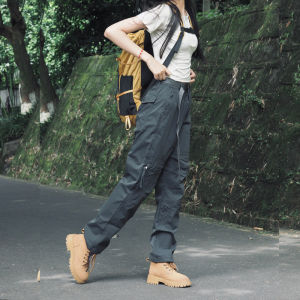 กางเกงปีนเขาพิเศษสำหรับผู้หญิง กางเกงวอร์มแห้งเร็ว กางเกงทำงานสไตล์อเมริกัน กางเกงกันน้ำ กางเกงขายาวลำลองสำหรับผู้ชาย ฤดูร้อน 2025