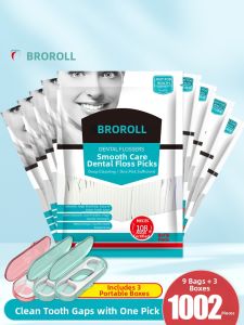 ROROLL | Ultra Thin Convenient Floss 1002 Pieces