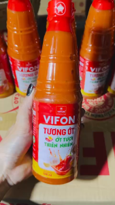 Thùng 24 Chai Tương Ớt VIFON Chai 500ml
