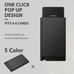 Card Box Card Holder Slim for Men Card Organizer Credit Card Holder for Men Organiser Storage Box Women Credit Card Holder Mens Card Holders