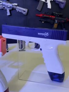 2 Desain Glock Otomatis Mainan Menembak Air Musim Panas untuk Anak-anak Mainan Pistol