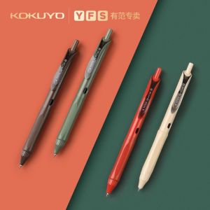 Kokuyo Noritake Limited Edition Clickable Neutral Pen Office Supplies New Pure Vivid Dry Black 0.5 Business Stationery