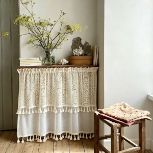 Lightweight Sunscreen Lace Curtain