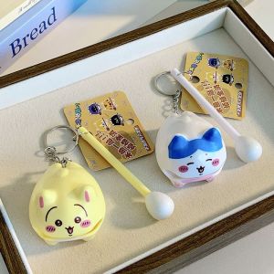 Bandai | Đồ Trang Trí Cá Gỗ Chiikawa Chủ Đề Anime Đồ Trang Trí Bàn Làm Việc Giảm Stress Nhạc Cụ Hài Hước Quà Tặng Cặp Đôi Ngày Lễ Dành Cho Người Hâm Mộ