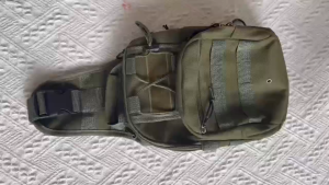 TB BAG #4050 FASHION CANVAS OUTDOOR SPORT MILITARY TACTICAL CHEST CROSSBODY BAG FOR MEN