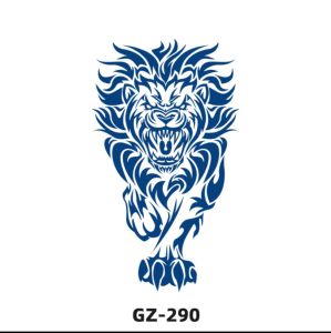 Fruit Ink Tattoo Temporer Tato Temporary Tahan Lama 1 Bulan Anti Air Motif Singa GZ-290