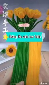 Kẽm nhung - kẽm lông tạo hình  làm hoa bó 95 - 100 sợi dài 30cm