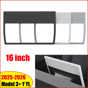 For Tesla Model 3 Y YL Juniper Highland 2026 Central Control Display Screen Protect 16-inch Silicone Protective Frame Edge Cover