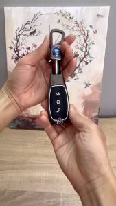 [MẪU MỚI] Ốp Chìa Khóa Xe Ford Focus Ecosport Fiesta Bản Chìa Khóa Thông Minh Hợp Kim Cao Cấp Họa Tiết CỜ Ý Lịch Lãm