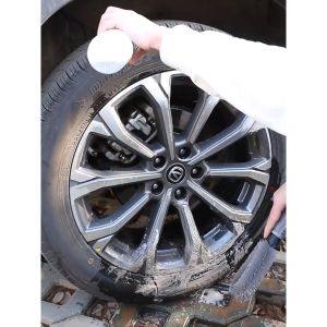 Chổi cọ vành xe ô tô cọ lazang Chổi cọ mâm xe găng tay rửa xe microfiber đa năng