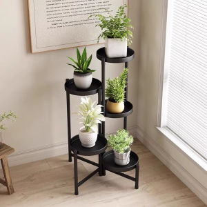MEIKAIBIN | Indoor Plant Stand Stainless Steel Nordic Style Balcony Living Room Decor