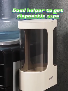 Ecoco  Disposable Paper Cup Holder Wall-mounted Disposable Cup Dispenser Organizer