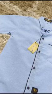 Setelan Kemeja anak laki-laki usia 3-12 Tahun bahan Oxford