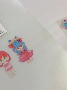 สติ๊กเกอร์ เซ็ทแต่งตัวตุ๊กตา 9 แผ่น   สติ๊กเกอร์เด็กหญิง SZ251