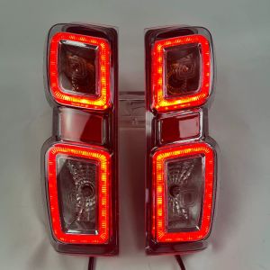 A pair Suitable for Isuzu D-max 2020-21 pickup trucks with high-end LED tail lights modified brake lights automotive accessories