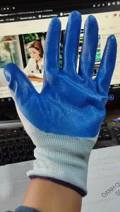 Gang Tay Xanh Sơn Phủ Cao Su CHỐNG TĨNH ĐIỆN CHỐNG TRƠN CHỐNG TRƯỢT LOẠI ĐẸP