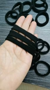 50/100pcs Black Hair Bands for Women Girls Hairband High Elastic Rubber Band Hair Ties Ponytail Holder Scrunchies Accessorie