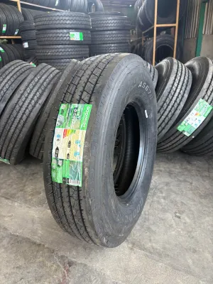 ยางใหม่ 9.5R17.5 ยี่ห้อ กู้ดไรด์ ลาย AS678 ยางปี 26