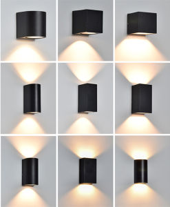 Modern Minimalist Double Head Outdoor Wall Lamp LED Waterproof Indoor Outdoor Lighting for Living Room Bedroom Corridor Bedside