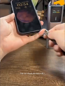 Dây Cáp Sạc Nhanh PD 27W 4 trong 1 Đầu Sạc Đa Năng Truyền Đổi Dữ Liệu Nhanh Chóng  Dùng Cho Mọi Dòng Máy