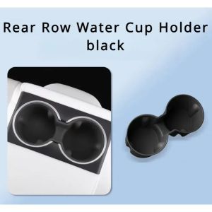 For Tesla Model 3 Highland 2024 Car Cup Holder Storage Box Non-toxic Tasteless Center Control New Model3+ Interior Accessories