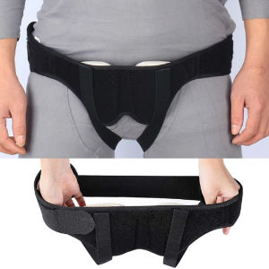 1PCS Hernia Belt for Men and Women Hernia Support Truss for Single/Double Inguinal Adjustable Waist Strap with 2 Removable Pad