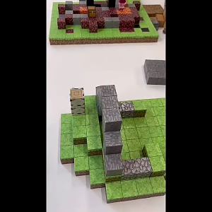 🔥เตรียมจัดส่ง🔥My Worldแม่เหล็กสแควร์ รูปแบบ300 อนุภาคแม่เหล็กอาคารบล็อกเด็กแม่เหล็กของเล่นเพื่อการศึกษาสุ่มอนุภาคส่งของเล่นตุ๊กตาของขวัญวันเกิด