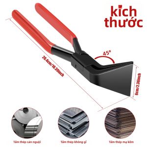 Bộ Kìm Uốn Kim Loại Bền Và Kìm Làm Phẳng Dụng Cụ Làm Việc Bằng Kim Loại Thủ Công Bộ Dụng Cụ Hàn Kín Tấm Kim Loại