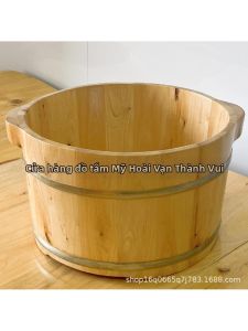 YYBAIO | Thùng Ngâm Chân Gỗ Cedar