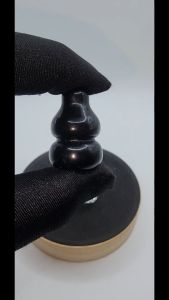 (SG Seller Ready Stocks) Natural Obsidian Gourd Display Ornament 2.9+cm