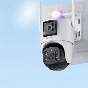 กล้องวงจรปิดไร้สาย 360 องศาแบบครอบคลุมเต็มจอสำหรับใช้ในบ้านและกลางแจ้ง ติดตั้งได้กับแอปพลิเคชัน Xiaomi Mi Home