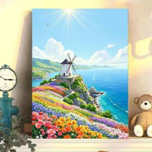 DIY Oil Painting By Number Fresh Series Landscape Paint By Number Oil Handpainted Acrylic Unique Gift Wall Art Home Decor