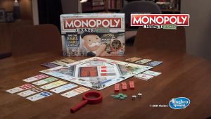 Monopoly Crooked Cash Board Game (100.0% Original)