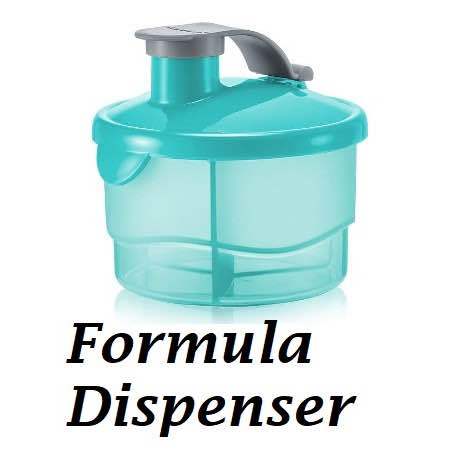 Tupperware Baby Milk Powder Formula Dispenser with Compartments
