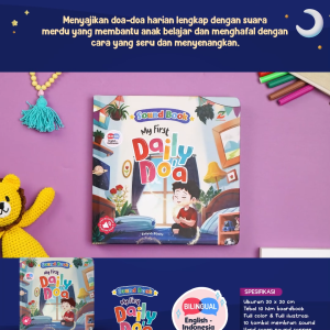 Buku Anak Besuara Soundbook : My First Daily Doa - Buku Doa Harian dengan Suara Edukasi - Ziyadbooks