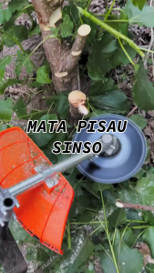 Mata Pisau Mesin Potong Rumput Model Chainsaw Gergaji Bundar Baja Karbon 20T Tebas Semak Ranting
