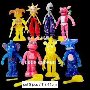Figure Fnaf Freddy Set Mainan Five Night At Freddy
