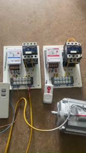 Điều khiển từ xa máy bơm nước tưới tiêu quạt điện máy rửa xe 1 pha 3 pha lắp sẵn