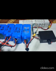 Baterai Rakitan Multifungsi ANDRIEL 12V Kapasitas Besar 75/10/125 Ah dengan BMS 40A - Warna Biru