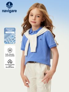 navigare kids | Polo Neck T-shirt Girls Autumn Long Sleeve