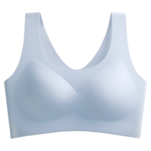 Miiow | Ice Silk Seamless Ladies Underwear Thin Style Vest Bra Young Women Summer Cool Feeling No Steel Ring Fixed Strap Nylon Fabric
