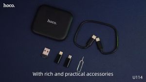 Hoco U114 ชุดชาร์จเร็ว 3A 60W TYPE-C พร้อมแปลง Micro USB เป็น TYPE-C และ Lightning