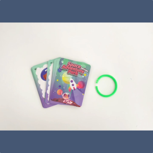 Montessori STEM Flash Card Solar System Flash Cards for Toddlers Kids Learning Flashcard & Montessori Pocket Cards for Astronomy Fans and Future Astronauts