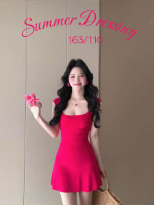 SUHUIQIAN | Strapless Fitted Pencil Mini Dress
